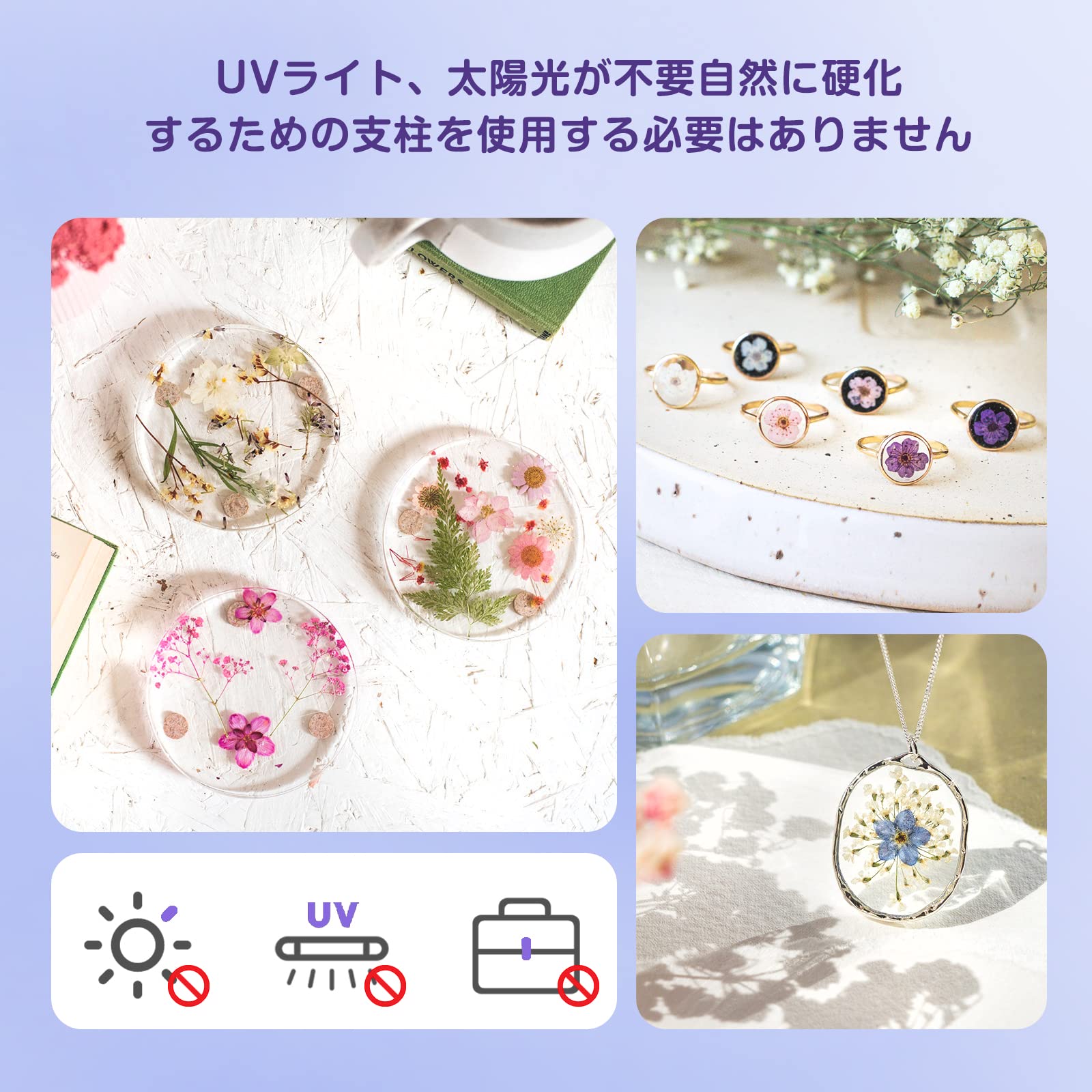 Amazon | Suke エポキシ樹脂 二液性レジン液 DIY 手芸用品 ハード